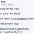 #ThreeGoodThings – Drei gute Dinge